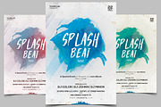 Splash Beat - PSD Flyer
