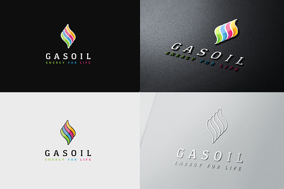 Oil Gas Logo in Logo Templates - product preview 2