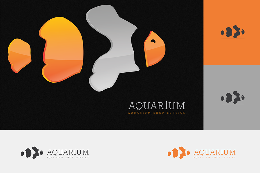 Fish Aquarium Logo