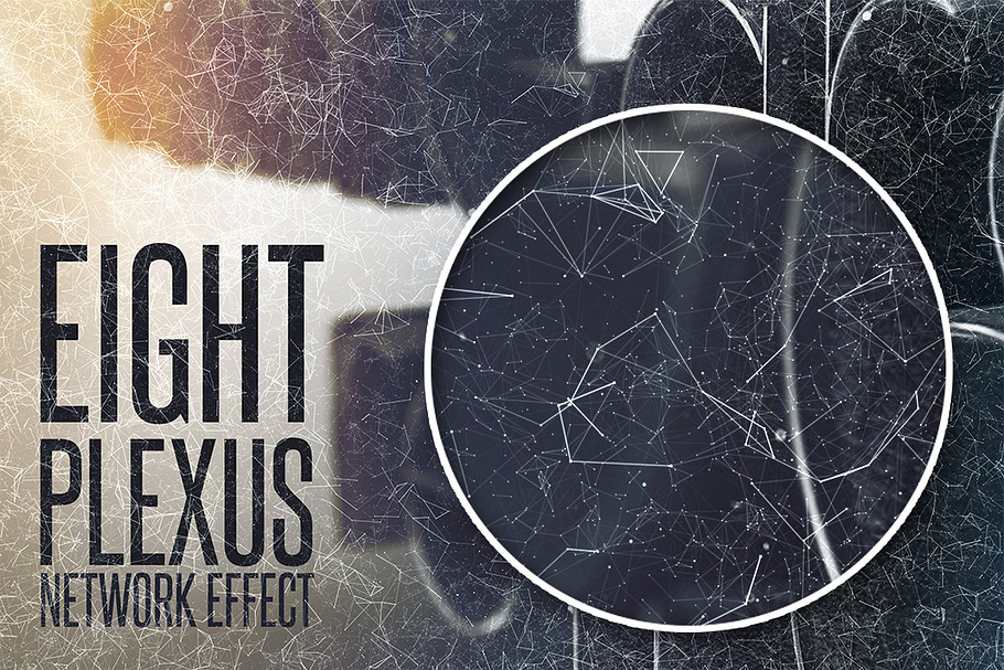 8 Plexus Effect Overlay V.2 in Textures - product preview 8