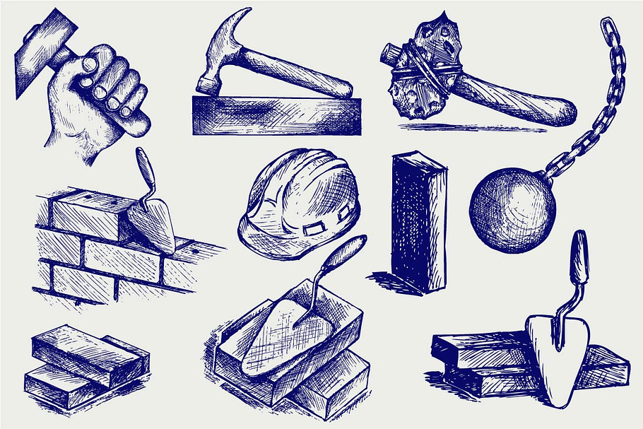 Construction industry in Construction Icons - product preview 8