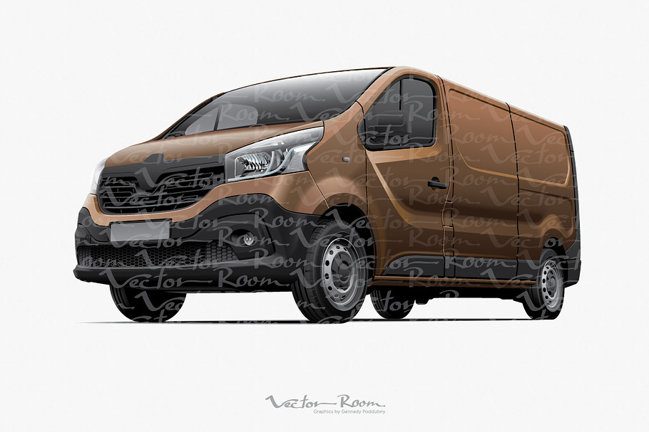 Light Commercial Vehicle in Illustrations - product preview 8