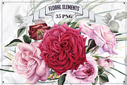 35 Floral Elements