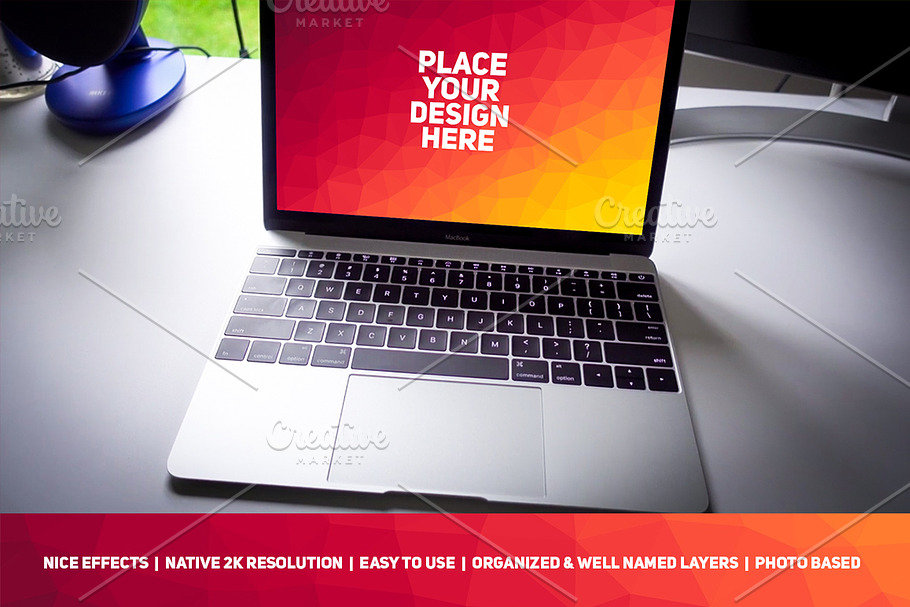 MacBook Display Mock-up #72 in Mobile & Web Mockups - product preview 8