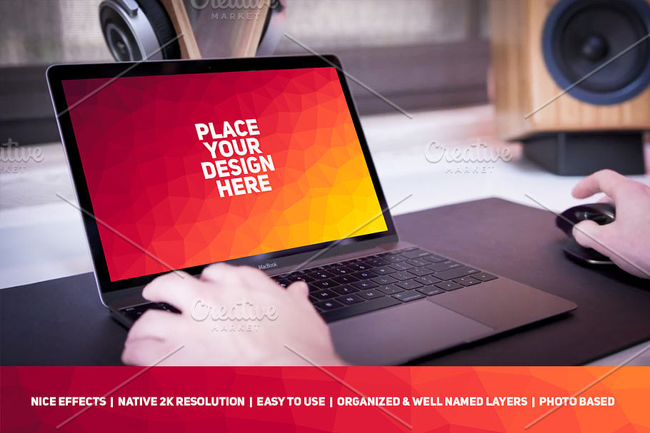 MacBook Display Mock-up #80 in Mobile & Web Mockups - product preview 8