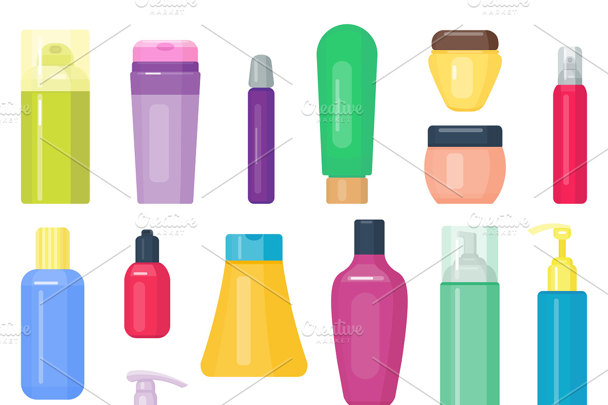 Vector house hold bottle template in Illustrations - product preview 8