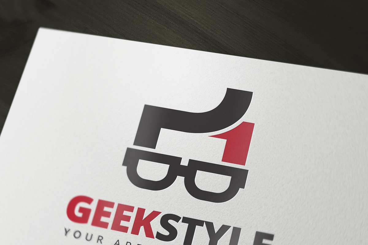 Geek Style in Logo Templates - product preview 8