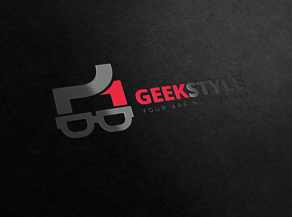 Geek Style in Logo Templates - product preview 1