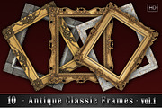 10 Antique Classic Frames vol.1