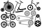 Bicycles set