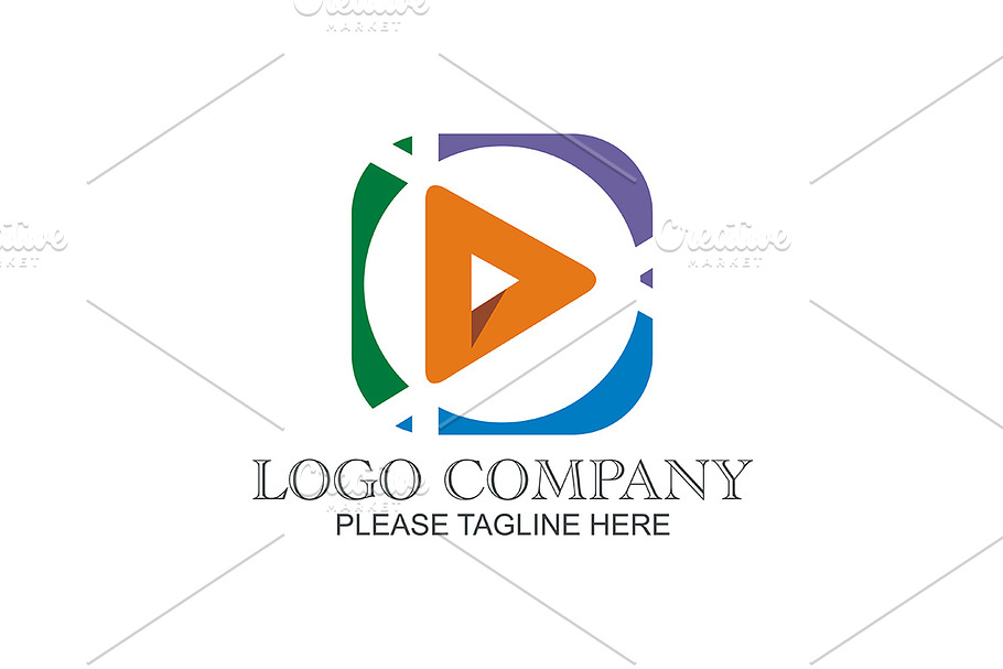 Media Play in Logo Templates - product preview 8