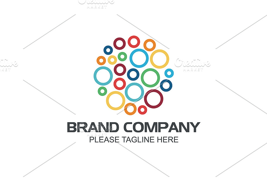Dot Circle in Logo Templates - product preview 8