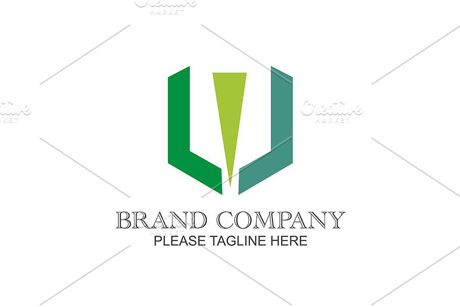 W Letter in Logo Templates - product preview 8
