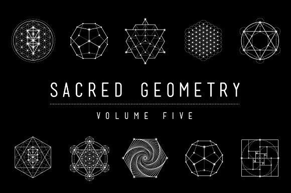 Sacred Geometry Vector Set Vol. 5 in Illustrations - product preview 1
