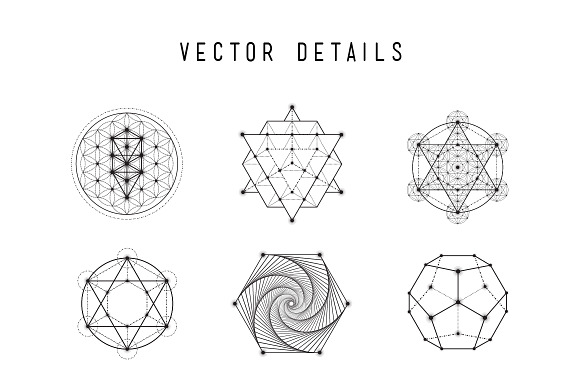 Sacred Geometry Vector Set Vol. 5 in Illustrations - product preview 2