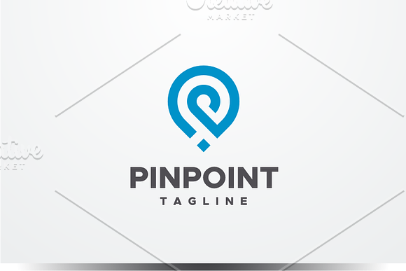 Pin Point Logo in Logo Templates - product preview 2