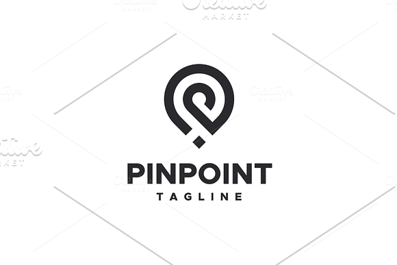 Pin Point Logo in Logo Templates - product preview 4