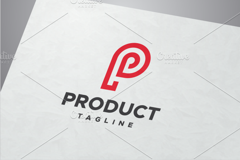 Product - Letter P Logo in Logo Templates - product preview 8