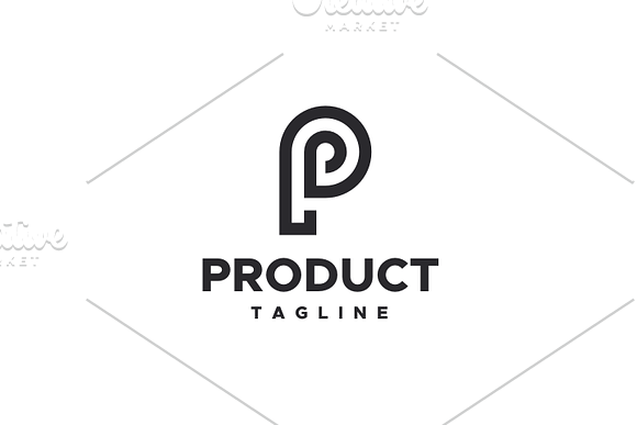 Product - Letter P Logo in Logo Templates - product preview 4