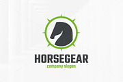 Horse Gear Logo Template