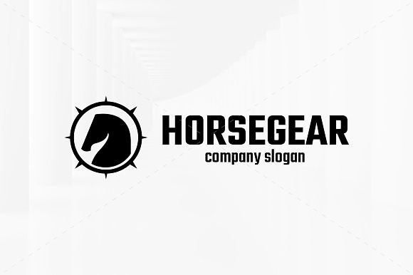 Horse Gear Logo Template in Logo Templates - product preview 3