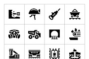 Set icons of mining