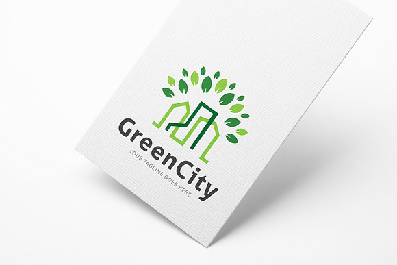 Green City Logo in Logo Templates - product preview 1