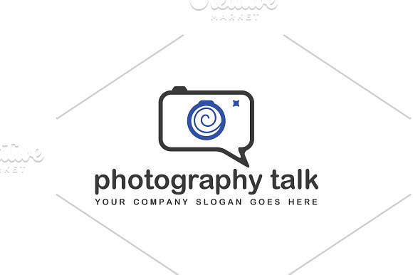 Photography Blog Logo Template in Logo Templates - product preview 1