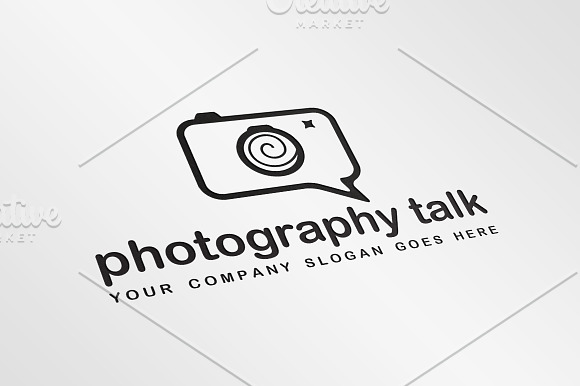 Photography Blog Logo Template in Logo Templates - product preview 2
