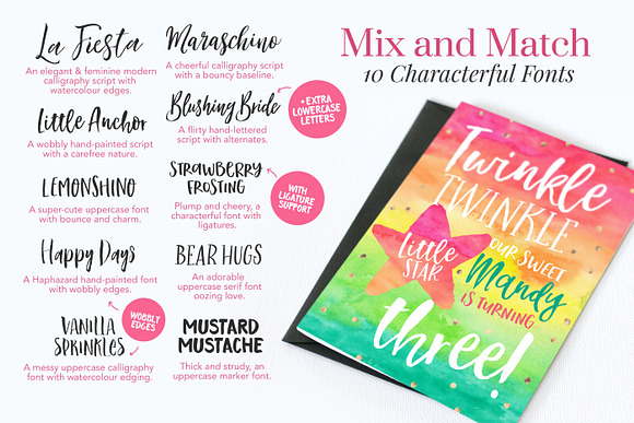 The Fontaholics Colourbox in Scrapbooking Fonts - product preview 7