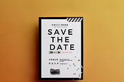 Modern | Minimal {Save the Date-DIY}