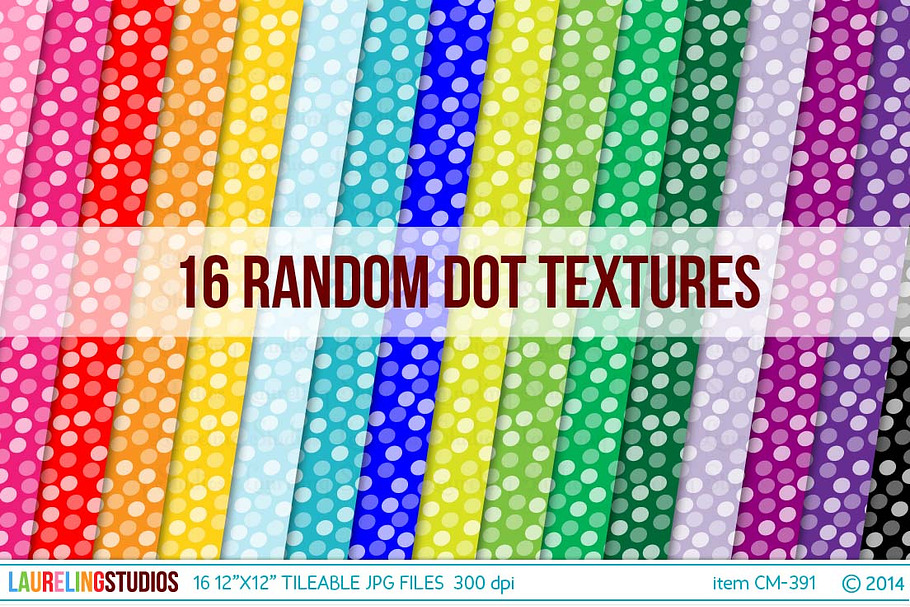 tileable pattern: dot digital paper in Patterns - product preview 8