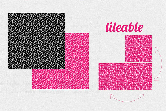 tileable pattern: dot digital paper in Patterns - product preview 1