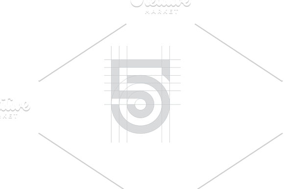 Number Five - 5 Logo in Logo Templates - product preview 2