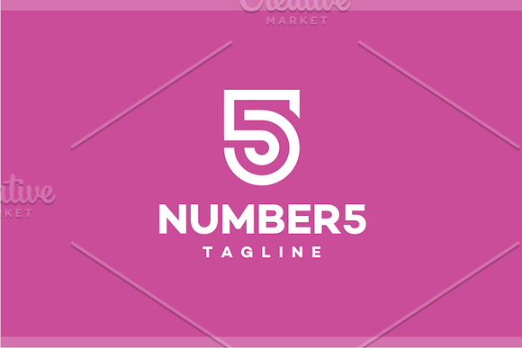 Number Five - 5 Logo in Logo Templates - product preview 4