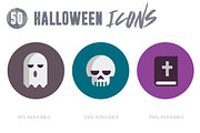 Halloween 50 Icons