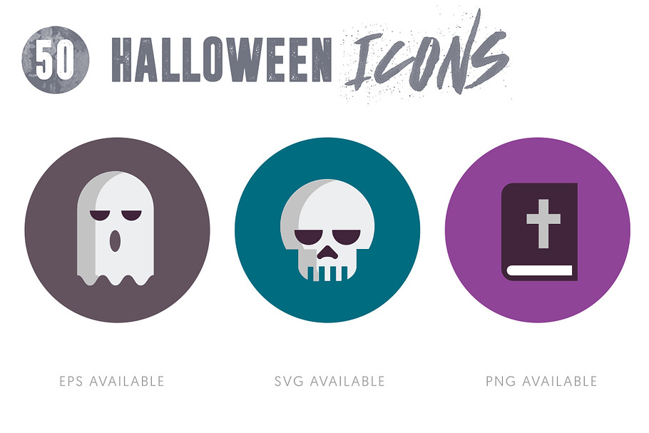 Halloween 50 Icons