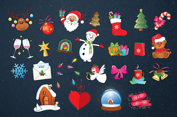 New Year Stickers in Illustrations - product preview 8