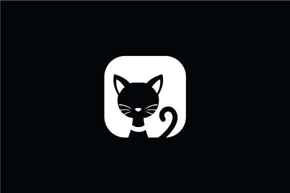 Elegant Cat Logo Template in Logo Templates - product preview 1