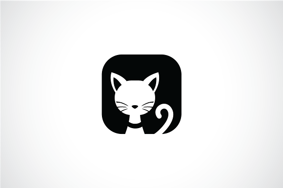 Elegant Cat Logo Template in Logo Templates - product preview 2