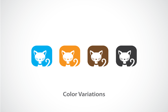 Elegant Cat Logo Template in Logo Templates - product preview 3
