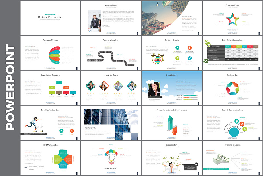 Businew Presentation Template in PowerPoint Templates - product preview 8