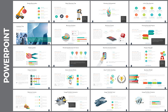 Businew Presentation Template in PowerPoint Templates - product preview 1