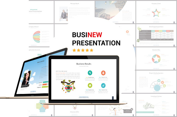 Businew Presentation Template in PowerPoint Templates - product preview 5