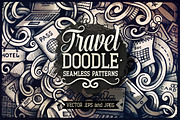 Travel Doodles Patterns