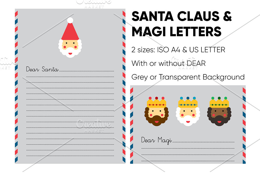 Santa Claus & Magi Letters