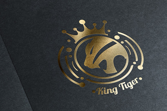 King Tiger Logo in Logo Templates - product preview 5