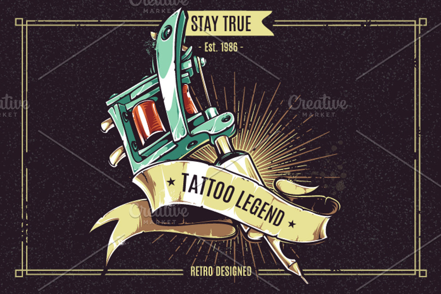 Tattoo Legend | Vector Art
