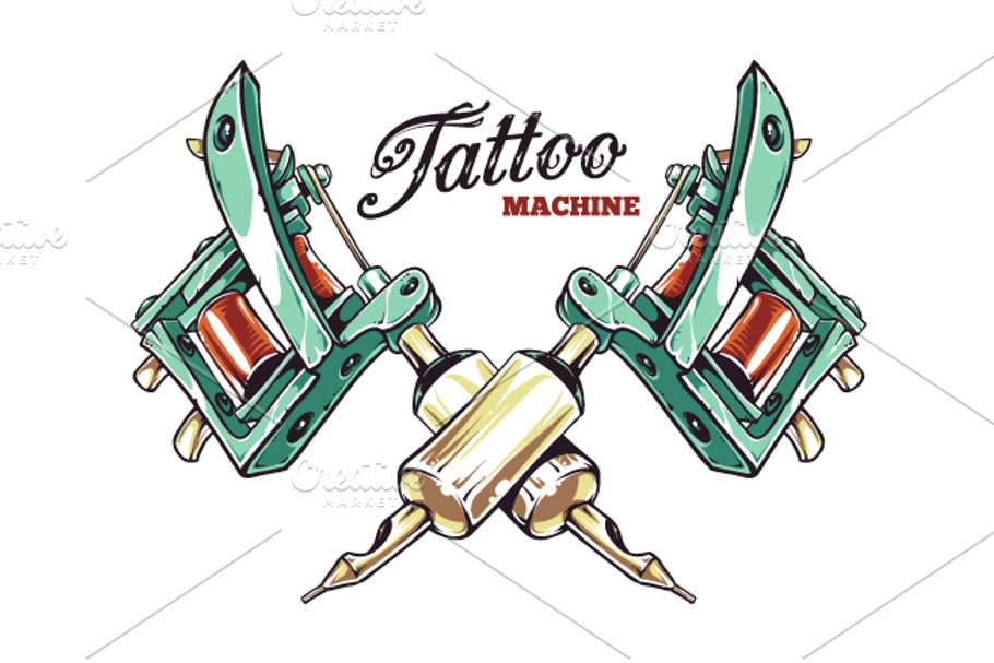 Tattoo Machine | Vector Art