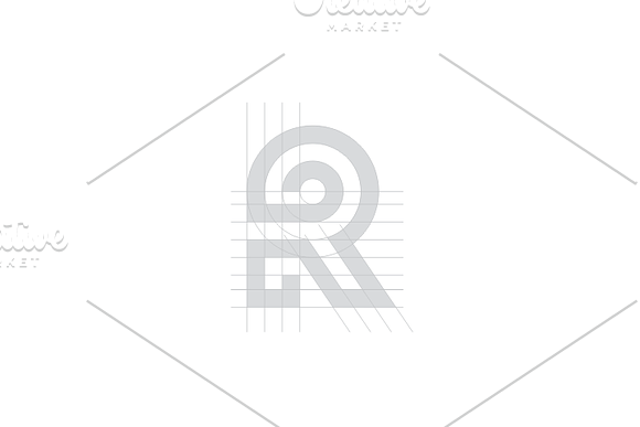 Reactive - Letter R logo in Logo Templates - product preview 1